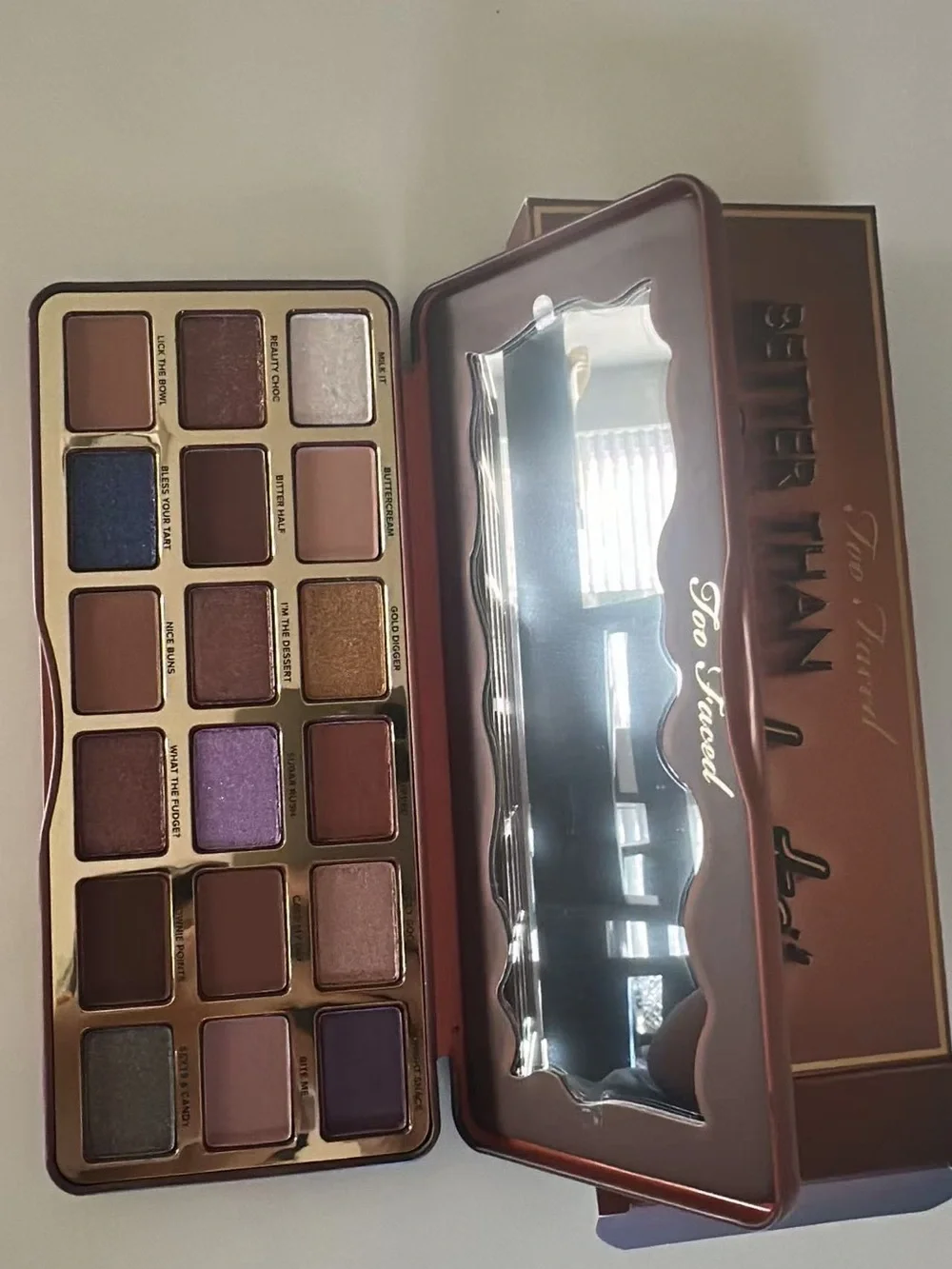 Too Faced Bronze Metallic Eyeshadow Palette